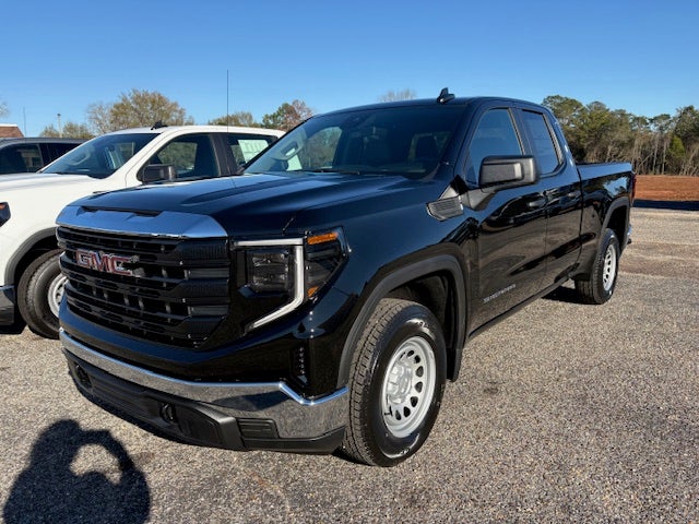 2026 GMC Sierra 1500 Pro in Onyx Black — front three-quarter view