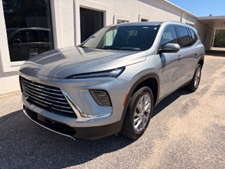 2025 Buick Enclave Preferred in Moonstone Gray Metallic — front three-quarter view